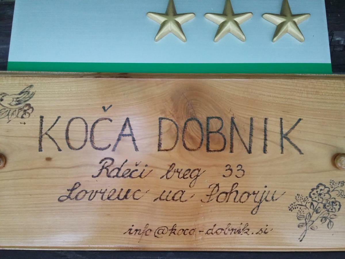 Pocitniska Hisa Koca Dobnik Villa Lovrenc na Pohorju Exterior photo